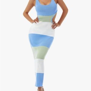 Brand: Herdignity
Knit Bodycon Dress Midi Dresses Sleeveless Summer Beach Dress